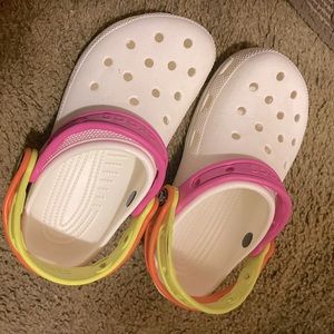 Three strap crocs !!